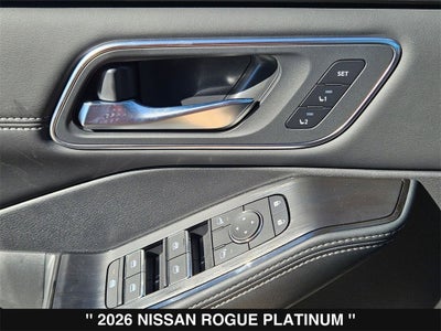 2026 Nissan Rogue Platinum