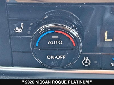 2026 Nissan Rogue Platinum