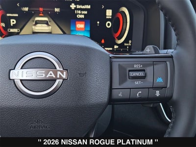 2026 Nissan Rogue Platinum