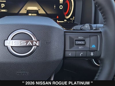 2026 Nissan Rogue Platinum