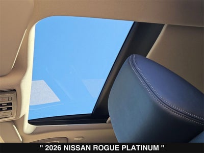 2026 Nissan Rogue Platinum