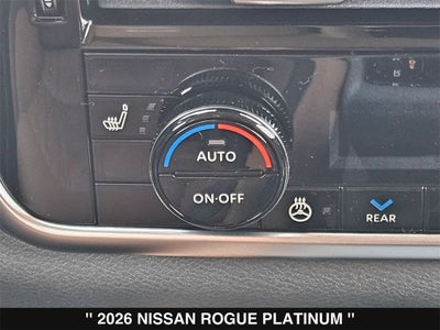 2026 Nissan Rogue Platinum