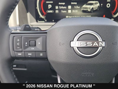 2026 Nissan Rogue Platinum