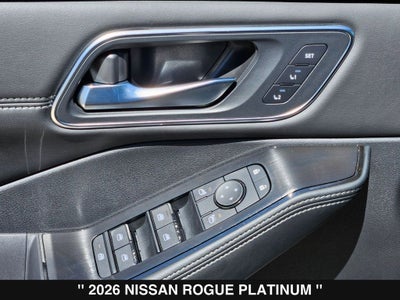 2026 Nissan Rogue Platinum