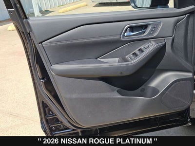 2026 Nissan Rogue Platinum