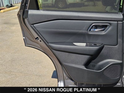 2026 Nissan Rogue Platinum