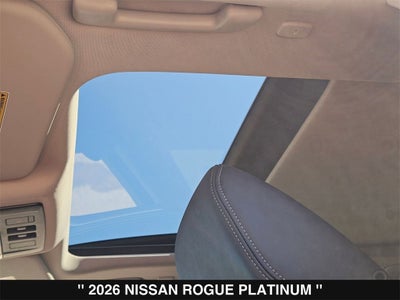 2026 Nissan Rogue Platinum