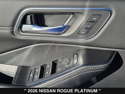 2026 Nissan Rogue Platinum