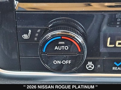 2026 Nissan Rogue Platinum