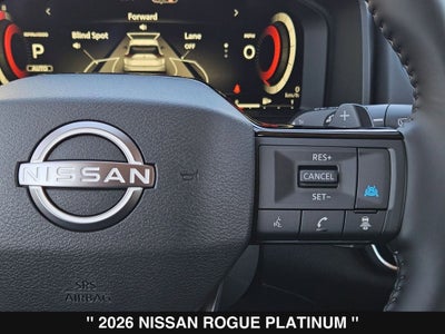 2026 Nissan Rogue Platinum
