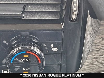 2026 Nissan Rogue Platinum