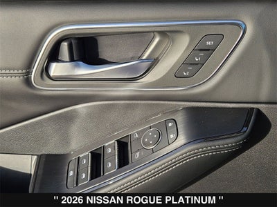 2026 Nissan Rogue Platinum