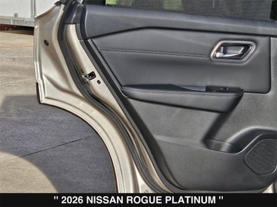 2026 Nissan Rogue Platinum