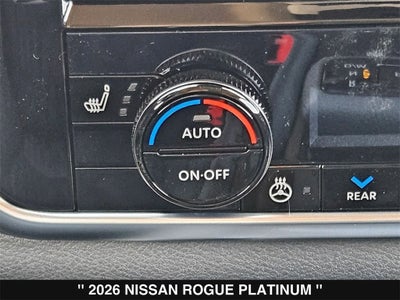 2026 Nissan Rogue Platinum