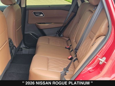 2026 Nissan Rogue Platinum