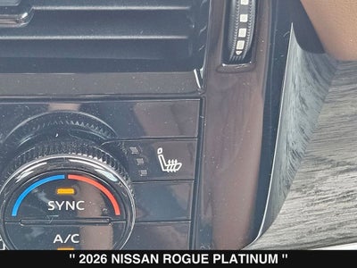 2026 Nissan Rogue Platinum
