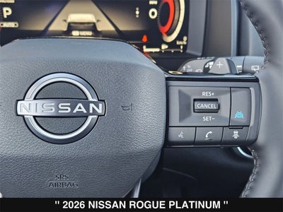 2026 Nissan Rogue Platinum