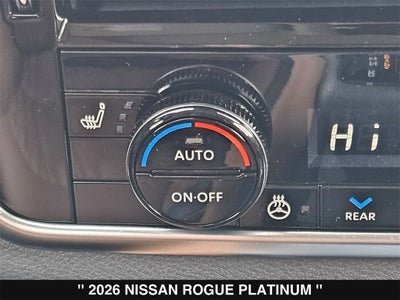 2026 Nissan Rogue Platinum
