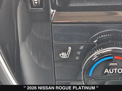 2026 Nissan Rogue Platinum