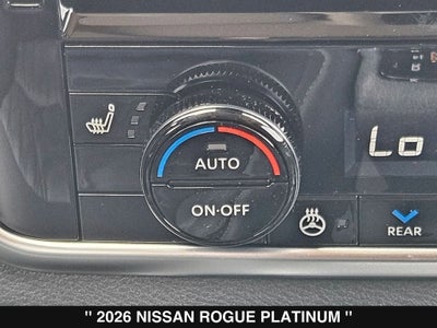 2026 Nissan Rogue Platinum