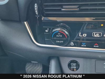 2026 Nissan Rogue Platinum