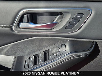 2026 Nissan Rogue Platinum
