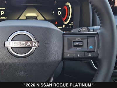 2026 Nissan Rogue Platinum