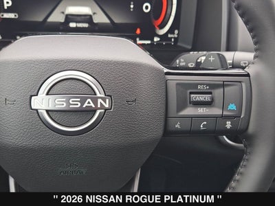 2026 Nissan Rogue Platinum