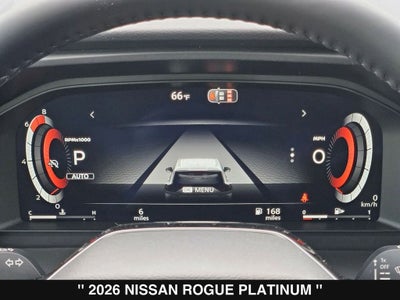 2026 Nissan Rogue Platinum