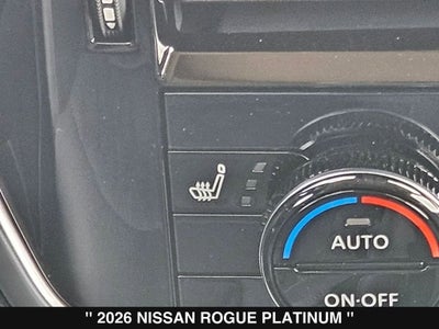 2026 Nissan Rogue Platinum