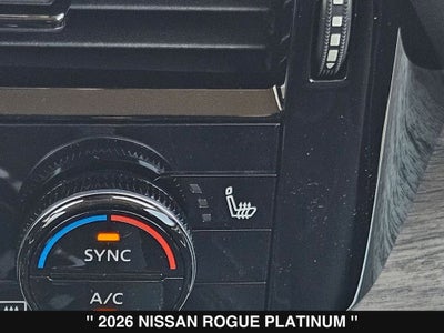 2026 Nissan Rogue Platinum