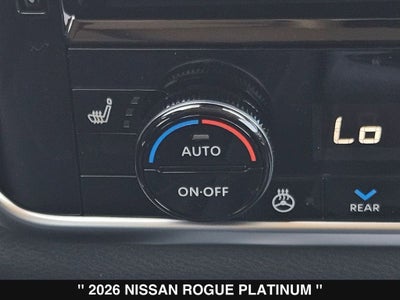 2026 Nissan Rogue Platinum