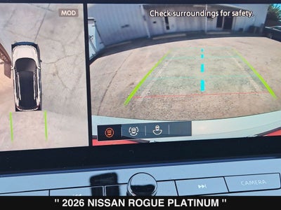 2026 Nissan Rogue Platinum