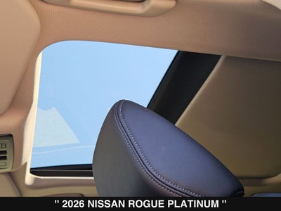 2026 Nissan Rogue Platinum