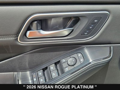 2026 Nissan Rogue Platinum