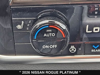 2026 Nissan Rogue Platinum