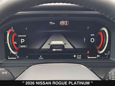 2026 Nissan Rogue Platinum