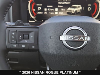 2026 Nissan Rogue Platinum