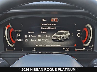 2026 Nissan Rogue Platinum