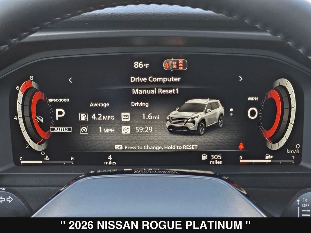 2026 Nissan Rogue Platinum