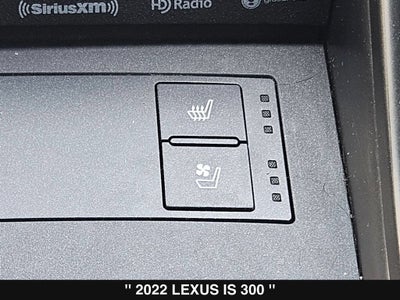 2022 Lexus IS 300