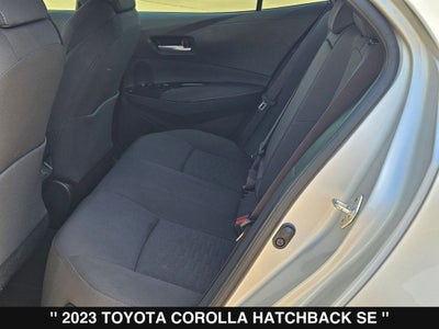 2023 Toyota Corolla Hatchback SE
