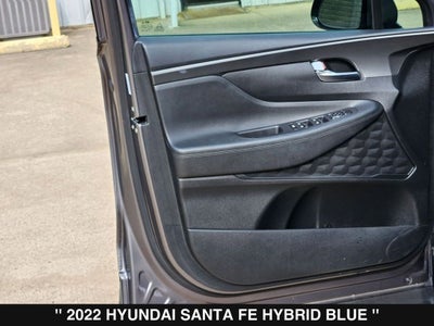 2022 Hyundai Santa Fe Hybrid Blue