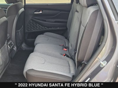 2022 Hyundai Santa Fe Hybrid Blue