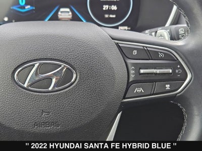 2022 Hyundai Santa Fe Hybrid Blue