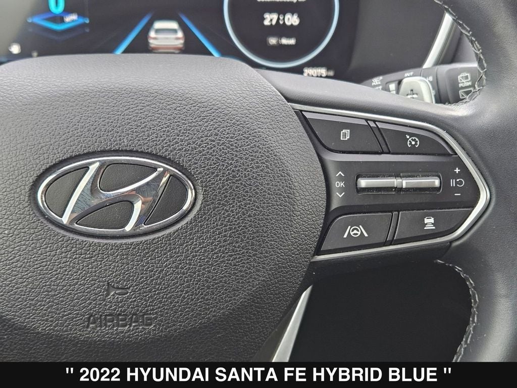 2022 Hyundai Santa Fe Hybrid Blue