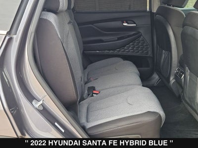 2022 Hyundai Santa Fe Hybrid Blue