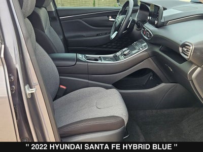 2022 Hyundai Santa Fe Hybrid Blue