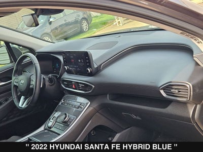 2022 Hyundai Santa Fe Hybrid Blue