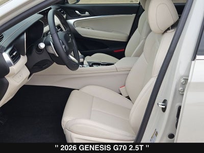 2026 Genesis G70 2.5T